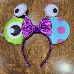 Disney Kid Headband Monster Inc Mike Sulley Mouse Ears